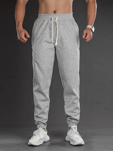 Pantalones Deportivos de Algodón y Poliéster para Hombre, Pantalones de Gimnasio, Fitness, Running, con Cordón en la Cintura - Product Image 6