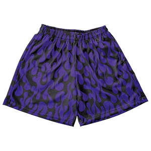 Mens Casual <b>Board</b> Shorts Front Print Lace Mesh 6Inch/9Inch Inseam 100% Polyester Eco-Friendly Quick Dry Breathable Fabric - Product Image 2