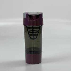 Bouteille en plastique de 600 ml avec infuseur à thé, étanche, écologique, réutilisable pour la salle de sport, le camping, le sport et la voiture - Product Image 1