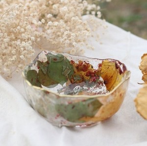 Handcrafted Resin Salad & Food Serving Bowl | Modern Decorative <b>Table</b> Centrepiece for Home & Restaurants | Unique Housewarming - Product Image 1