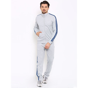 Conjunto deportivo de dos piezas para hombre, con cremallera, de forro polar, para gimnasio, fitness, entrenamiento, chándal para correr. - Product Image 5