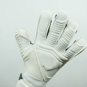 Gants de gardien de but en cuir de haute qualité en gros, nouvelle arrivée, meilleur design, imperméables, avec sangle de poignet réglable, en vente - Product Image 3