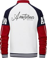 Vestes universitaires Shuja Sports en polaire coupe-vent, style streetwear, vierges, vente en gros, personnalisables avec broderie, manteaux Letterman pour collège