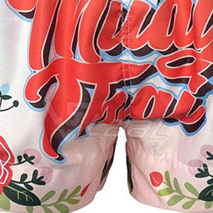 Nuevos Pantalones Cortos de Muay Thai para Hombre en Color Sólido, Servicio OEM, Venta al Por Mayor, Pantalones Cortos de Muay Thai Hechos a Medida - Product Image 6