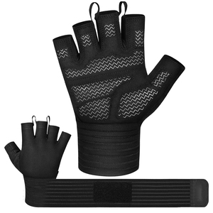 Gants de musculation pour hommes et femmes, sangle de poignet réglable, gants de sport en néoprène personnalisés - légers et respirants - Product Image 1