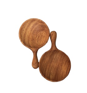 Proveedor de cucharas de madera artesanales al por mayor de Vietnam, material de madera natural para medir café y té, con grabado láser de logotipo. - Product Image 1