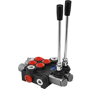 Valvola di Controllo Direzionale Idraulica a 2 Bobine 11gpm a Doppia Azione per Trattori e Caricatori - Product Image 1