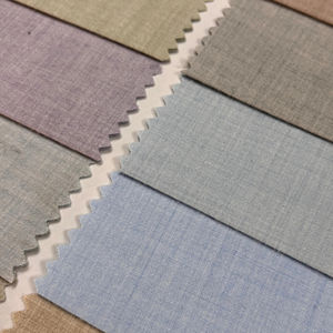 Tela de algodón Giza al por mayor de 58 pulgadas, material tejido liso teñido para bodas y ropa formal a precio asequible - Product Image 1