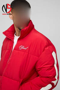 Chaqueta de Plumón Acolchada para Hombre, Diseño Nuevo, Cuello Tipo Camisero, Resistente al Viento, Cálida para Invierno, con Bolsillos, Marca OEM, Superventas - Product Image 4