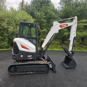รถขุดขนาดเล็ก Bobcatts E60 กำลังแรง ประสิทธิภาพสูง เหมาะสำหรับงานก่อสร้าง รับประกัน 2 ปี พร้อมระบบ PLC บุ้งกี๋ เครื่องยนต์ และปั๊ม - Product Image 5