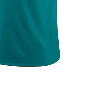 Maillot de football personnalisé turquoise, motif artistique moderne, manches courtes, respirant, col rond, nom et numéro personnalisés, 100% personnalisable - Product Image 5