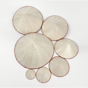 Eco-friendly leaf <b>hats</b> for kids & adults Vietnamese non la wholesale bamboo frame conical <b>hat</b> - Product Image 6