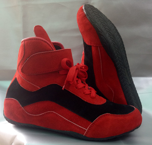 Zapatos de Carreras de Cuero de Gamuza Personalizados para Hombre, las Mejores Botas de Carreras de Go Kart para Automovilismo y Karting - Product Image 1