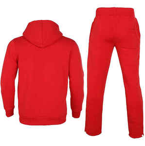 Two Piece Sets Pullover <b>Men</b> Tracksuits Custom Design <b>Top</b> Quality 100% Cotton <b>Men</b> Tracksuits - Product Image 3