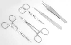 Kit complet de suture orthopédique pour étudiants en médecine vétérinaire, incluant un coussin en silicone réaliste et un manuel pour les hôpitaux - Product Image 3