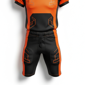 Uniforme de Fútbol Americano Personalizado Elástico al por Mayor, Jersey Transpirable con Paneles Laterales de Malla, Ropa Deportiva para Equipos - Product Image 5
