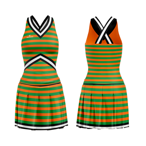 Uniforme de Baile y Animación Personalizado por Sublimación para Jóvenes y Adultas, Spandex/Poliéster 220g, Logotipo Delantero/Trasero, Secado Rápido - Product Image 1