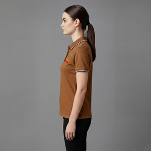 Camiseta Polo para Mujer, 210 GSM, 100% Algodón, Ligera, Transpirable, Suave al Tacto, Estilo Casual Elegante, Proveedor de Marca Privada OEM - Product Image 5