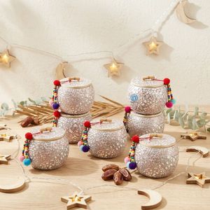 Sustainable Bamboo Eggshell <b>Ramadan</b> 2027 <b>Gift</b> <b>Box</b> With Lid Luxury Eid Candy Container Wholesale OEM Supplier - Product Image 2