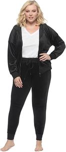 Ensemble de survêtement personnalisé de haute qualité pour femmes, 2 pièces, jogging en velours, tenue de jogging, sweat-shirt et pantalon de survêtement - Product Image 4