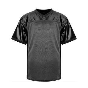 Maillot de football américain personnalisé en mesh, col en V, respirant, uniforme d'équipe, séchage rapide, vêtements de sport athlétiques, vêtements de performance, OEM - Product Image 4