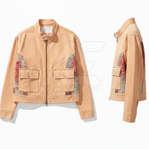 Chaqueta de Mezclilla con Cierre para Hombre, Diseño Clásico, Algodón Resistente, Ligera, Transpirable, Informal, para Uso Diario - Product Image 2