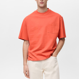 Camiseta de corte holgado para hombre, de uso exterior, color personalizado, el mejor diseño, transpirable y cómoda, para venta en línea - Product Image 4