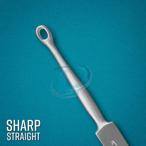 Curettes dermatologiques réutilisables en acier inoxydable, qualité supérieure, sur mesure - Product Image 4