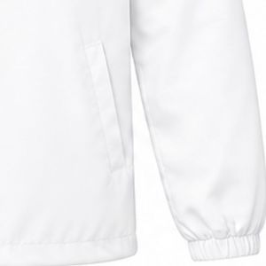 Chaqueta de la hermandad Sigma Gamma Rho con diseño de escudo negro, personalizada con letras griegas SGRho, ropa de hermandad, cremallera completa, estilo universitario informal. - Product Image 4