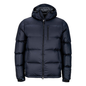 Chaqueta acolchada con capucha azul marino para hombre, abrigo grueso de invierno con cremallera, a prueba de viento, informal, al por mayor, personalizada, moda masculina - Product Image 6