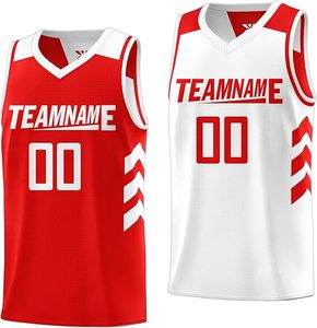 Camisetas de baloncesto para hombre, camisetas con logotipo y número del nombre del equipo impresas por sublimación completa, chándales de entrenamiento para ejercicio físico, secado rápido - Product Image 5