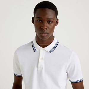 Camiseta Polo 2026 de Color Sólido con Cuello Alto, Camiseta Casual de Manga Corta, Camiseta Polo Formal para Hombre - Product Image 4