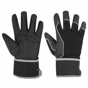 ถุงมือหนังสังเคราะห์เสริมแรงคุณภาพสูง Amara ป้องกันความร้อนและประกายไฟ ทนทาน สำหรับงานหนัก ถุงมือเพื่อความปลอดภัยในการทำงาน - Product Image 6