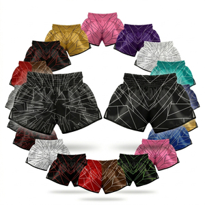 Shorts de Muay Thai robustes en satin, shorts de boxe MMA, shorts d'arts martiaux, shorts de kickboxing, shorts d'été de qualité supérieure, design personnalisé - Product Image 1