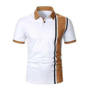 Polos de Golf Personalizados de Primera Calidad 2026, al por Mayor, para Hombre, Blancos, Transpirables, de Algodón, con Impresión Personalizada, Manga Corta - Product Image 1