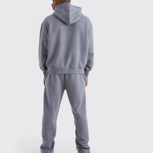 Sensación de lujo a precios de mayorista: Conjuntos deportivos personalizados con logo para hombre, chándales de 2 piezas para hombre - Product Image 5