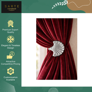 Venta Exclusiva de Lazos Decorativos para Cortinas Hechos a Mano, Ecológicos, Modernos y Personalizables para Ventanas de Hogar y Hotel - Product Image 5