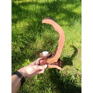 Porte-bougie en bois fait main, forme fantaisie, écologique, résistant à la chaleur, décoration de Pâques pour la maison - Product Image 6