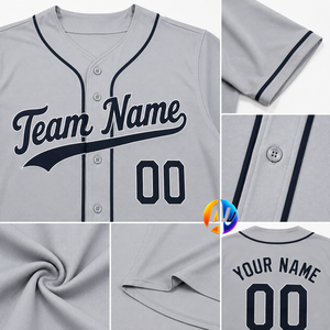 Maillot de baseball haut de gamme conçu avec un tissu extensible pour les clubs sportifs et les matchs de baseball organisés, offrant un confort durable pour les équipes. - Product Image 5
