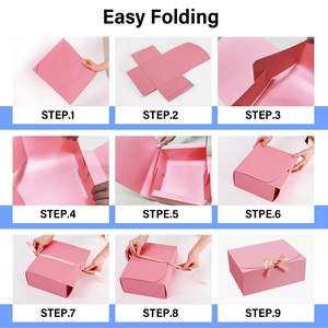 Caja de Regalo de Papel Rígido Reciclado TH CBB-568, Cierre con Cinta, Diseño Personalizado, Laminación Mate/Brillante para Cosméticos, Perfumes y Regalos - Product Image 5