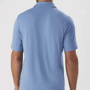 Top Quality 2026 Men Sleeve for Polo Shirts Best Selling Low Price Cotton Fabric Breathable Embroidered - Product Image 5