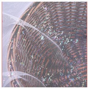 Tissu <span class=keywords><strong>de</strong></span> robe pour fille Elsa, imprimé <span class=keywords><strong>camouflage</strong></span>, film <span class=keywords><strong>blanc</strong></span> en tulle illusion, nouveauté 2024 - Product Image 5