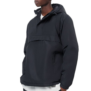 High Quality <b>Men's</b> Reversible Hooded Windbreaker <b>Jacket</b> 100% Polyester Custom Logo Breathable Outdoor Windproof Rain Resistant - Product Image 5