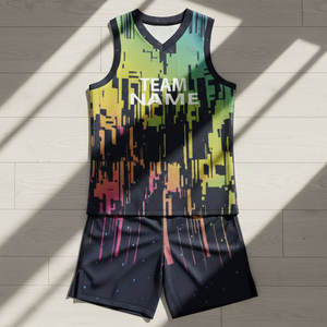 Tenues de basketball professionnelles, ensembles de maillots de basketball personnalisés en sublimation intégrale pour la vente en gros - Product Image 1