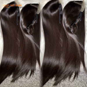 Venta caliente PELUCAS CABELLO humano encaje frontal crudo virgen cutícula peluca vietnamita proveedor al por mayor 100% cabello humano - Product Image 3