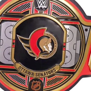 Cinturón de Campeonato WWE de los Ottawa Senators, Diseño Rojo y Dorado, Cinturones de Título Coleccionables Premium - Product Image 5
