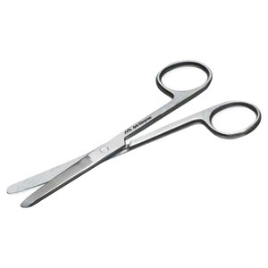 Tijeras Quirúrgicas de Punta Roma para Ostomía, de Acero Inoxidable, Instrumento Médico Quirúrgico, Material Plástico, Más Vendidas - Product Image 1