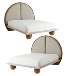 Juego de cama de madera para muebles de dormitorio, cama tapizada, supercómoda, de la más alta calidad - Product Image 2