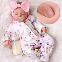 Poupées réalistes pour bébés Babeside, fille Nancy, 20 pouces, en vinyle souple, mini jouet réaliste, poupée nouveau-né réaliste