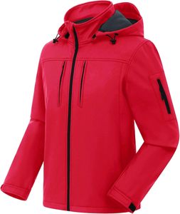 Wholesale Men's Blank Soft Shell Quilted <b>Jacket</b> Waterproof Breathable Stand Collar <b>Winter</b> Outdoor <b>Running</b> Front Logo - Product Image 3